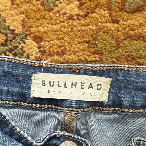 Women’s Bullhead Super High Rise Skinniest Blue Denim Jeans Size 26 - Picture 4 of 5